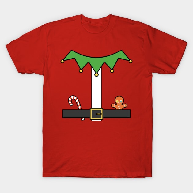 Elf Shirt 2 T-Shirt by RD Doodles